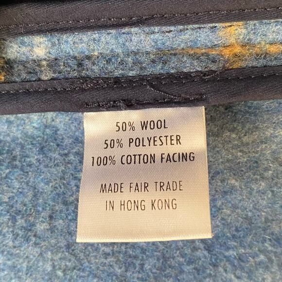 ALI GOLDEN $330 Blue Plaid Jacket - Picture 13 of 16